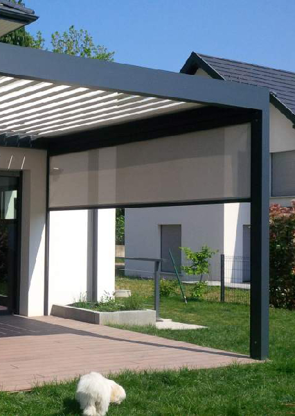 Store zip pour pergola bioclimatique